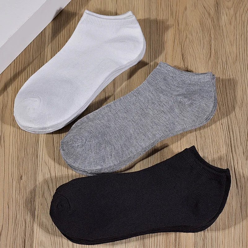 Invisible Comfort: 8 Pairs of Summer Boat Socks for Men & Women