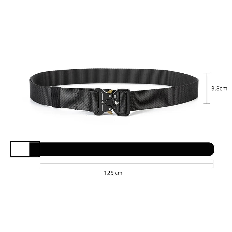 Battle Ready: Unisex Tactical Quick-Release Belt