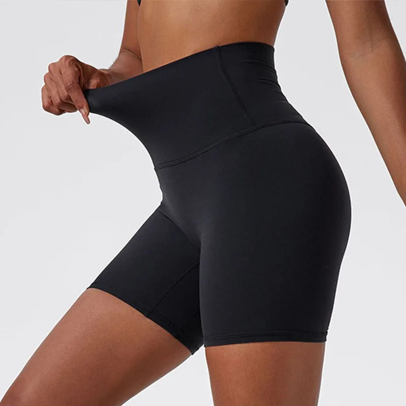 Super Soft Fabric Yoga Clothing Push Up Gym Shorts Women High Waist Sports Leggings Women Higher Quality Workout Cycling Shorts - Surpriseshopper.com