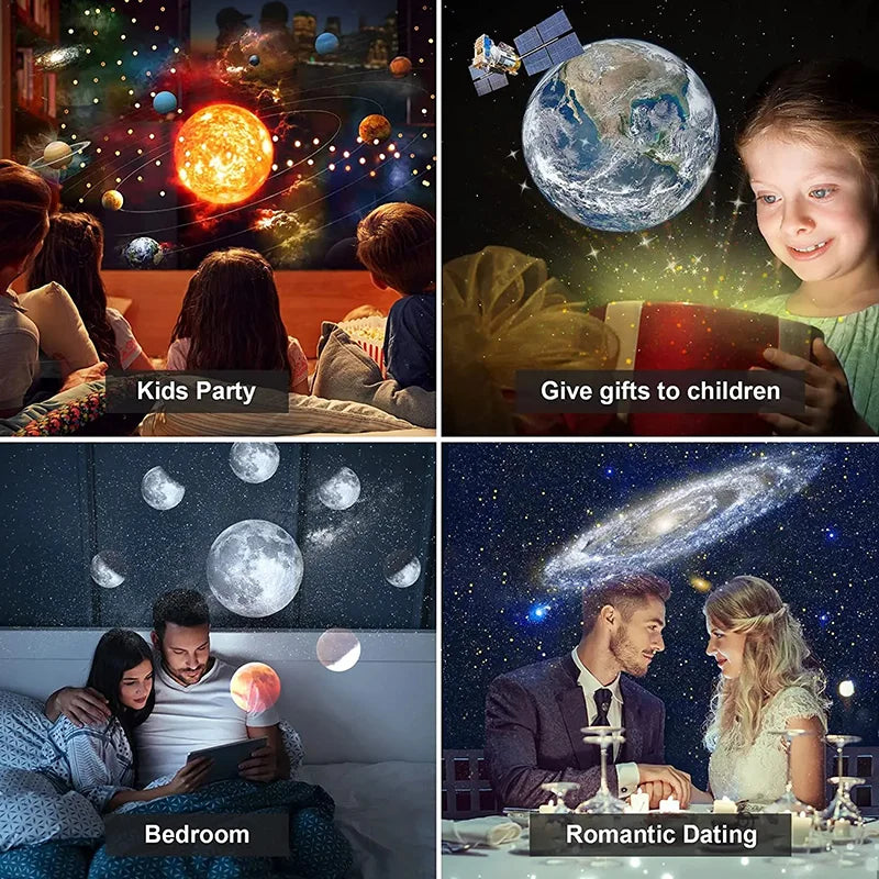 Planetarium Star Projector Galaxy Globe Projector 13 Films to Fulfill Fantasies of the Stars Ultimate Romance for the Bedroom