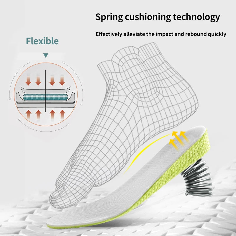 1.5-3.5 cm HeightBoost Pro: Adjustable Memory Foam Height Increase Insoles