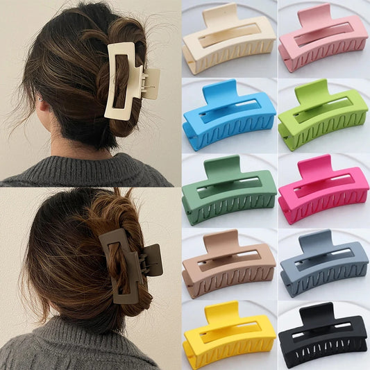 K-Style: Large Cartoon Plastic Hair Claw Clips for Women