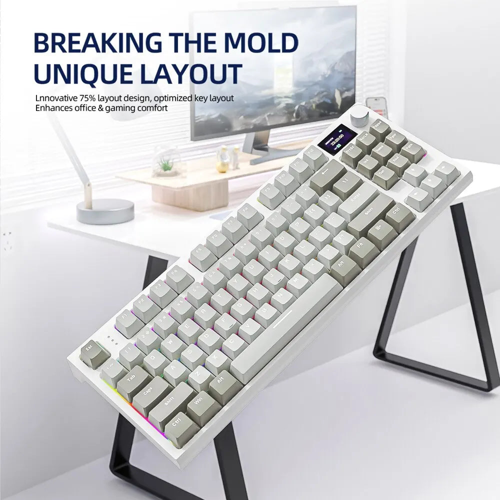 KeyMaster Pro: K86 Wireless Mechanical Gaming Keyboard