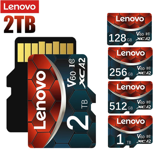 Original Lenovo Memory Card 1TB 2TB High Speed Micro TF SD Card 512GB SD Card V60 U3 TF Card For Nintendo Switch Ps4 Ps5 Game - Surpriseshopper.com