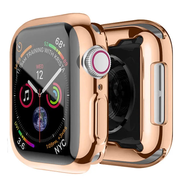 Screen Protector for Apple Watch Case Ultra 2 49 41 44 40 45 42mm TPU Bumper Cover Accessories for iWatch Series 10 9 8 7 SE 6 4 - Surpriseshopper.com