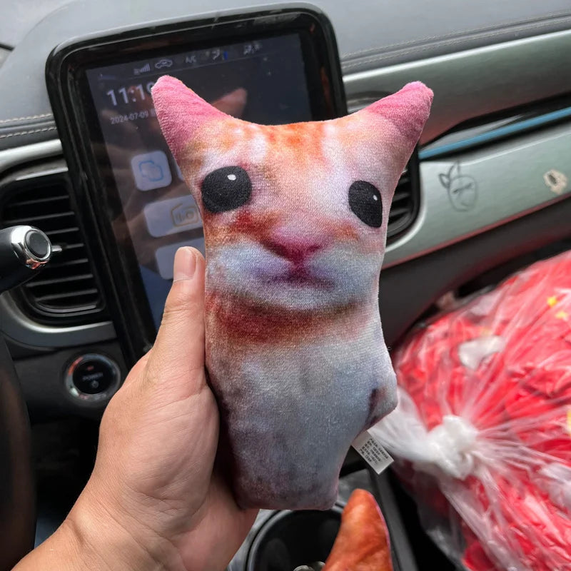 Cat MeMe Dolls Hot Cute El Gato Cat Plush Toys Plushies Simulation Stuffed Animals Kdis Birthday Holiday Gift Collectible Toy