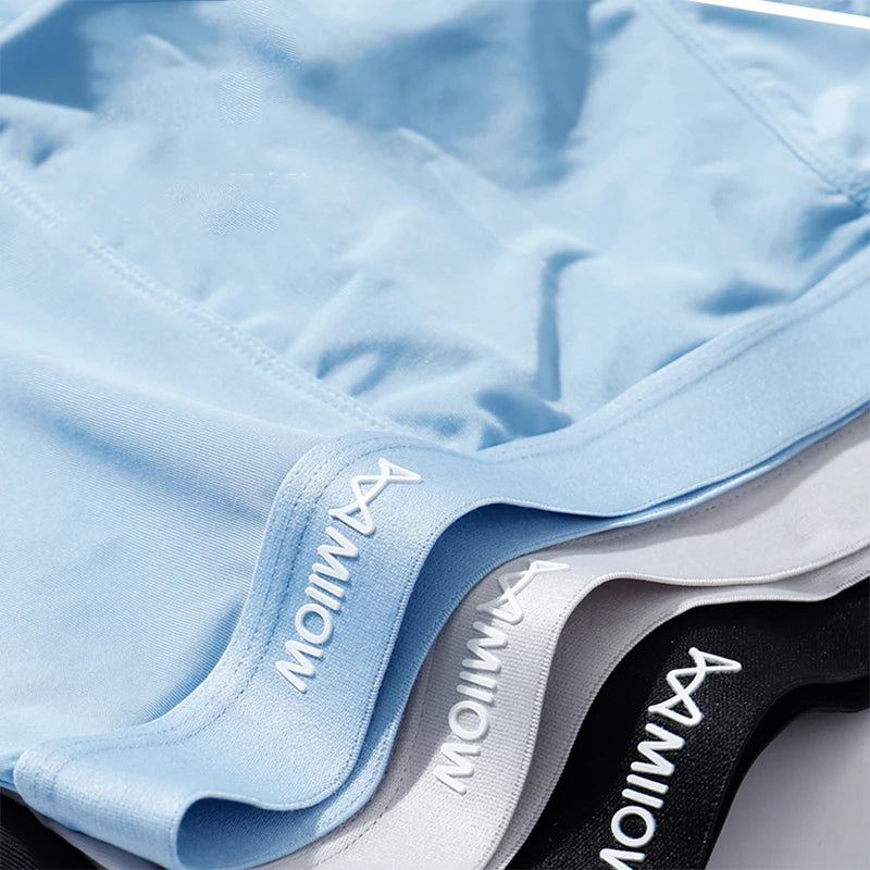 MiiOW: Revolutionary 3-Pack Ice Silk Boxer Briefs – Your Ultimate Comfort Solution