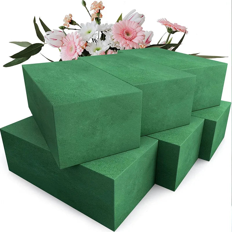 Flower Foam Green Square Foam For Flower Arrangements Foam Blocks DIY Flower Holder Wedding Crafts Flower Arrangement Foams Mud