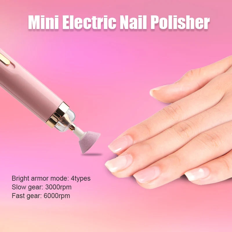 NailPro: Ultimate 5-in-1 Portable Nail Drill – Salon Quality at Home Mini Electric Manicure Art Pen Tools For Gel Remover