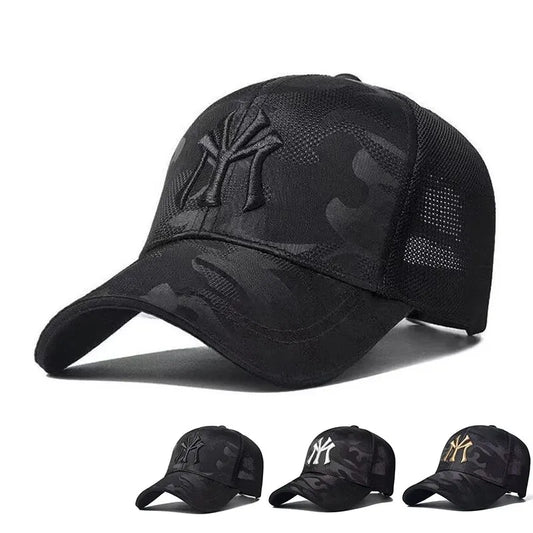 TrendCap: Adjustable Unisex Letter Embroidery Baseball Hat