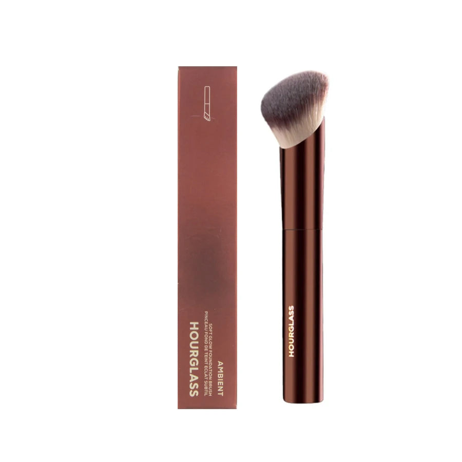 1pc Quick Angled Foundation Makeup brushes Concealer Liquid Foundation Make up brush exquisite Beauty tool Metal Handle