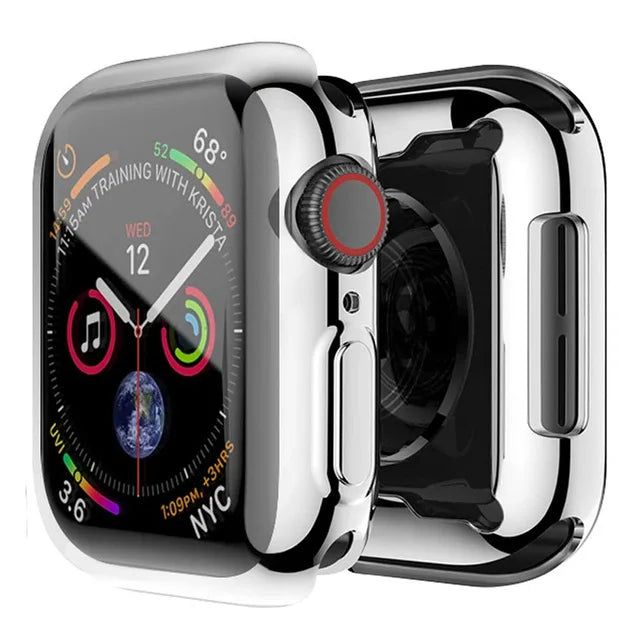 Screen Protector for Apple Watch Case Ultra 2 49 41 44 40 45 42mm TPU Bumper Cover Accessories for iWatch Series 10 9 8 7 SE 6 4 - Surpriseshopper.com