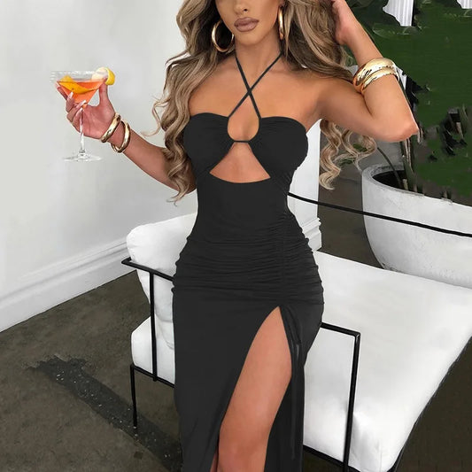 SummerSiren: Sexy Sleeveless Backless Bodycon Dress