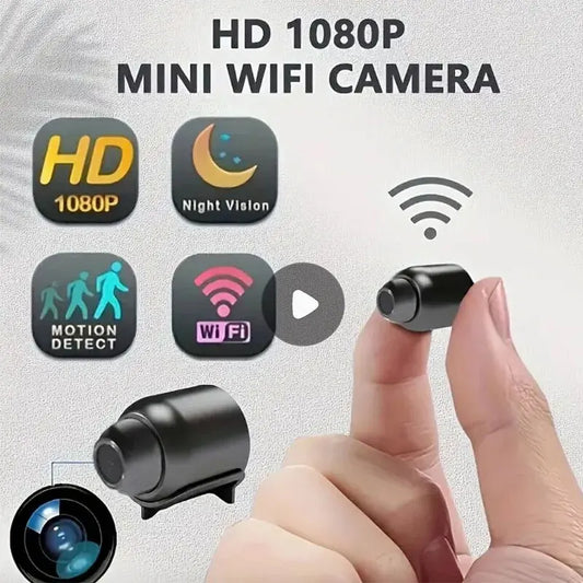 MiniGuard: Smart 1080p WiFi Camera – Your Ultimate Indoor Surveillance Solution!