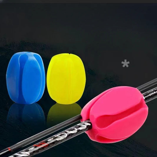 1pcs RodGuard: Lightweight Silicone Fishing Rod Holder Strap