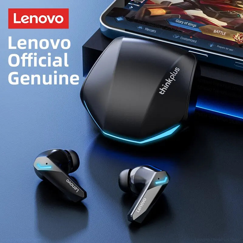 Lenovo GM2 Pro Bluetooth 5.3 Earphones Sports Headset Wireless In-Ear Gaming Low Latency Dual Mode Music Headphones New - Surpriseshopper.com