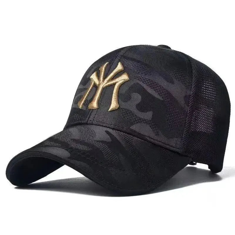 TrendCap: Adjustable Unisex Letter Embroidery Baseball Hat