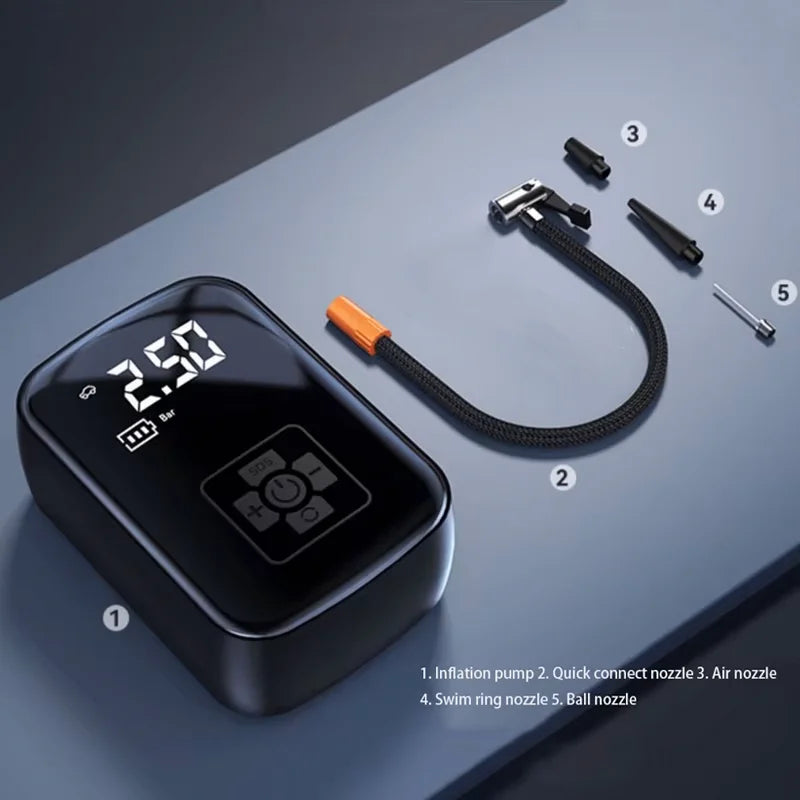 AirPower Pro: LEIBOO Dual-Mode Tire Inflator for All Vehicles