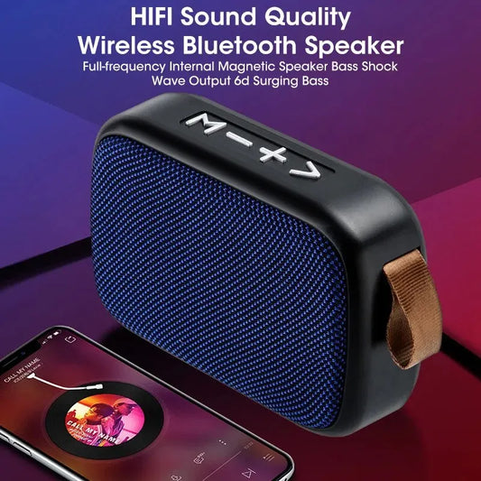 New Wireless Bluetooth Speaker Outdoor Portable Subwoofer Mini Speaker Home Cloth Card Speaker - Surpriseshopper.com