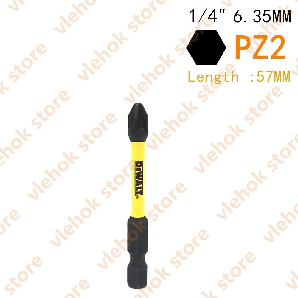 DEWALT 6.35MM 1/4" Bits High Electric Screwdriver Driver Drill Bit Set High Hardness Screwlock Sleeve Power Impact