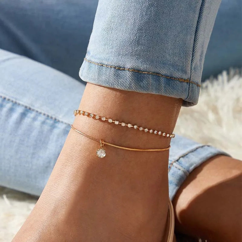 HeartCharm: Adorable Simple Heart Anklet – The Perfect Gift for Every Occasion!