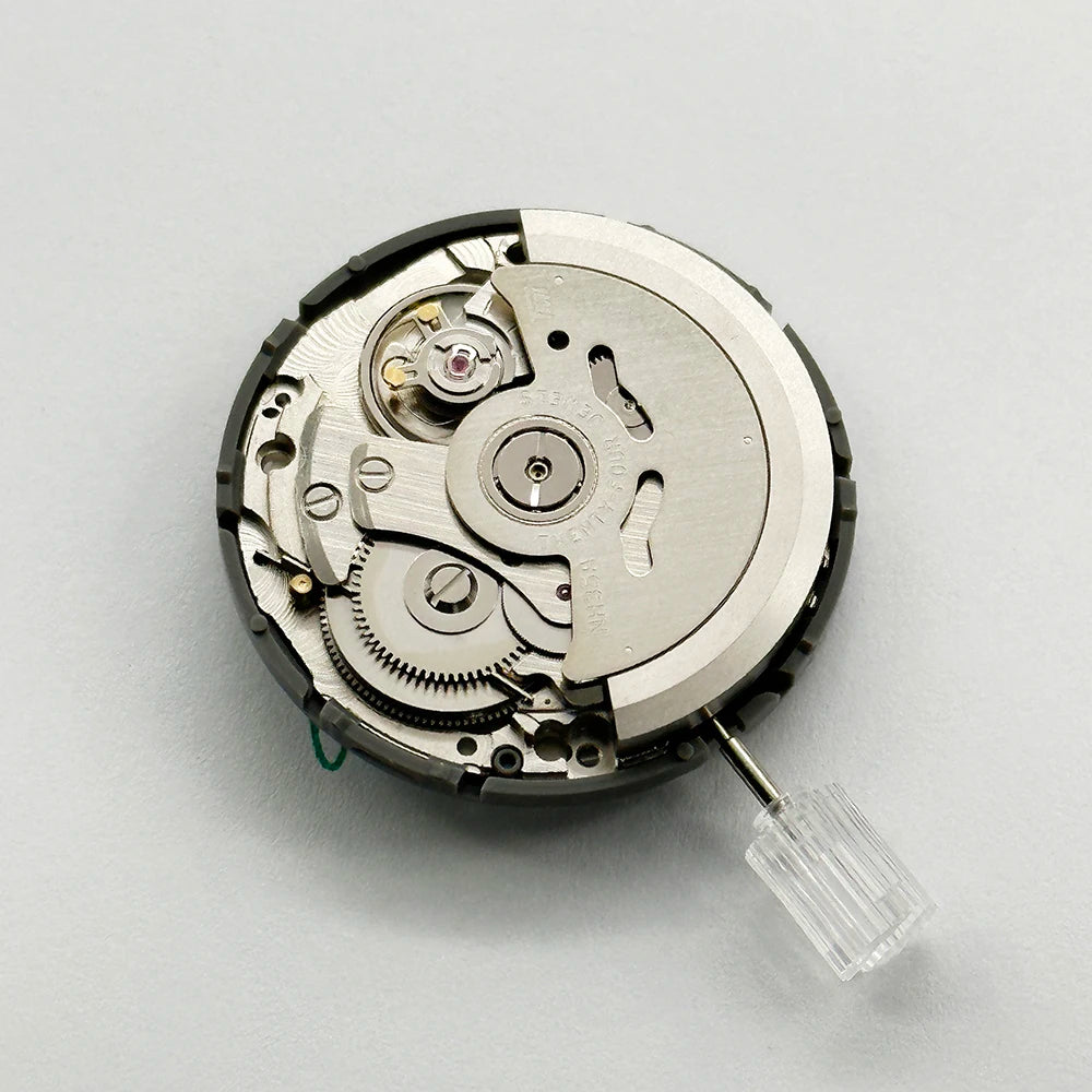 Japan Genuine NH35 Automatic Mechanical Movement High Accuracy 24 Jewels Mod Watch Replacement NH35A Date at 3:00 - Surpriseshopper.com