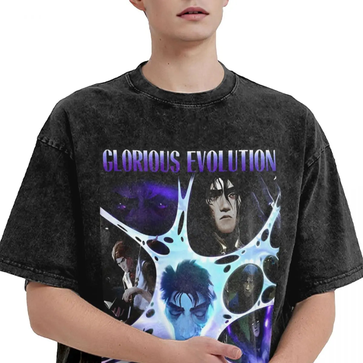 Men VIKTOR Arcane Anime T-Shirts Tees Summer Y2K Basic Short Sleeve T-Shirt O-Neck Harajuku Casual Tee Shirt Hot Sale Surpriseshopper.com