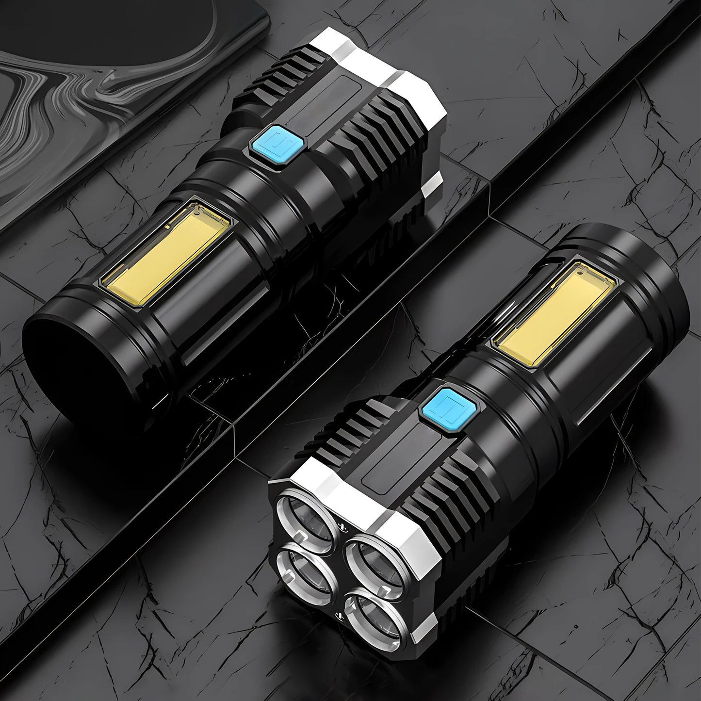 High Power Products Flashlight  Rechargeable Flashlight Personal  Weapons Defenses Self Defense Stuff Selfdefense Supplies Stron