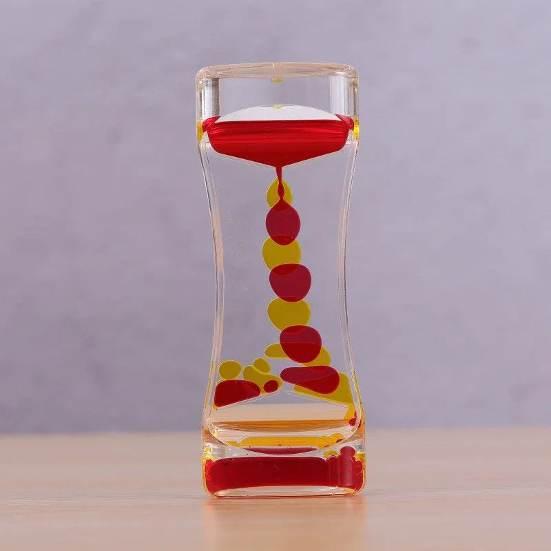 FluidMotion: Creative Mixed Color Liquid Hourglass Timer