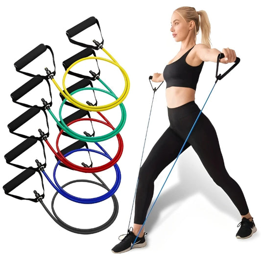 FitPro: Ultimate 5-Level Resistance Band Set – Your Home Gym Revolution