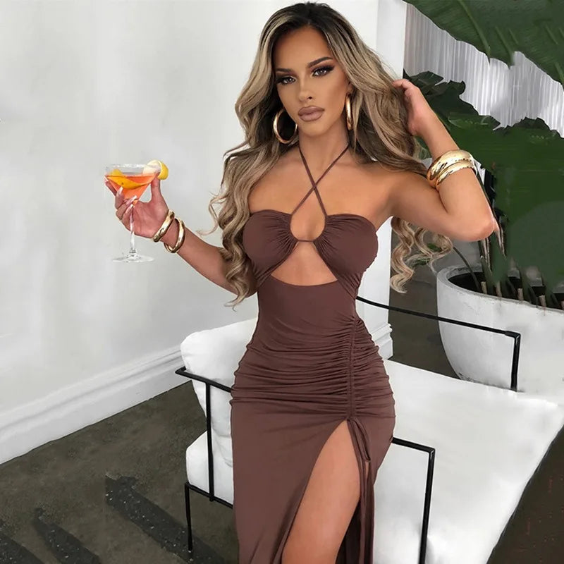 SummerSiren: Sexy Sleeveless Backless Bodycon Dress