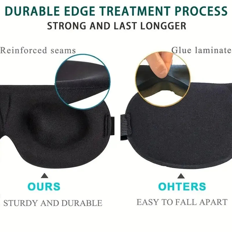 SleepMagic: 3D Stereoscopic Memory Foam Eye Mask for Ultimate Comfort