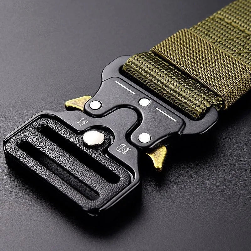 Battle Ready: Unisex Tactical Quick-Release Belt