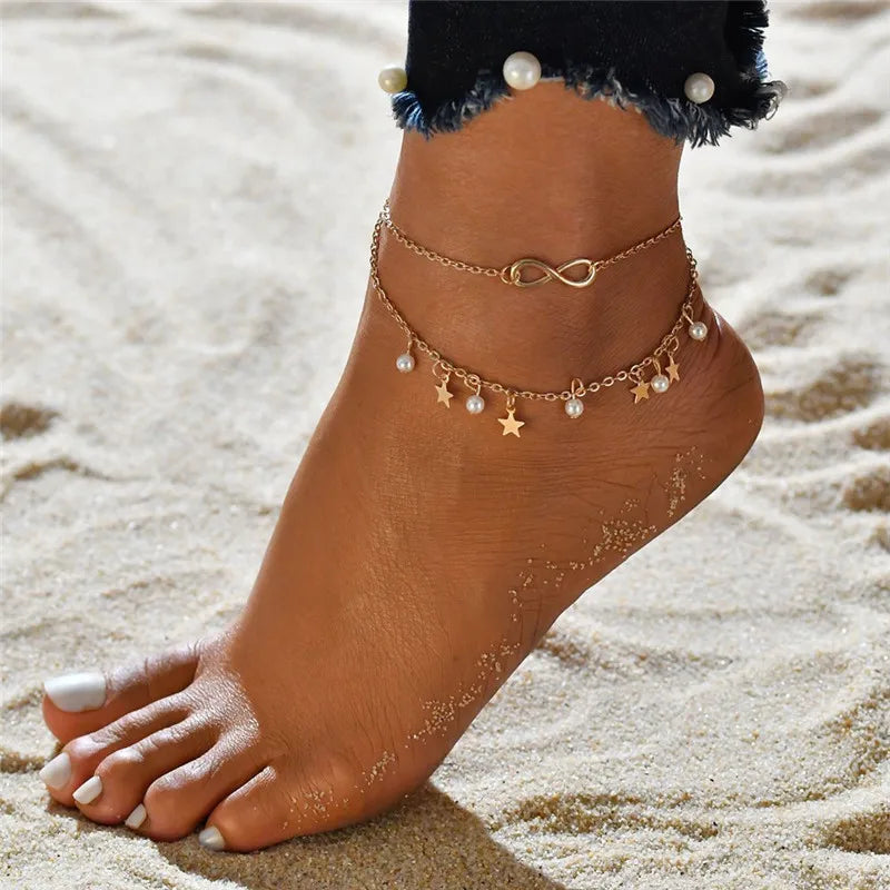 HeartCharm: Adorable Simple Heart Anklet – The Perfect Gift for Every Occasion!