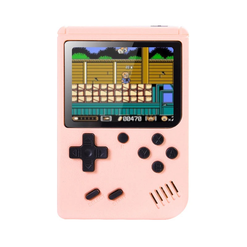 Retro Portable Mini Handheld Video Game Console 8 Bit 3.0 Inch Color LCD Kids Color Game Player Built in 500 Games - Surpriseshopper.com