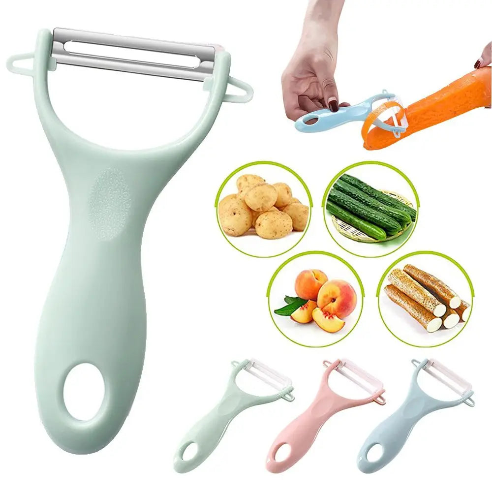 Slice Master: Stainless Steel Fruit & Vegetable Peeler