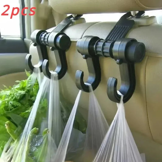 2Pcs Car Hook Hero: Universal Seat Storage Solution