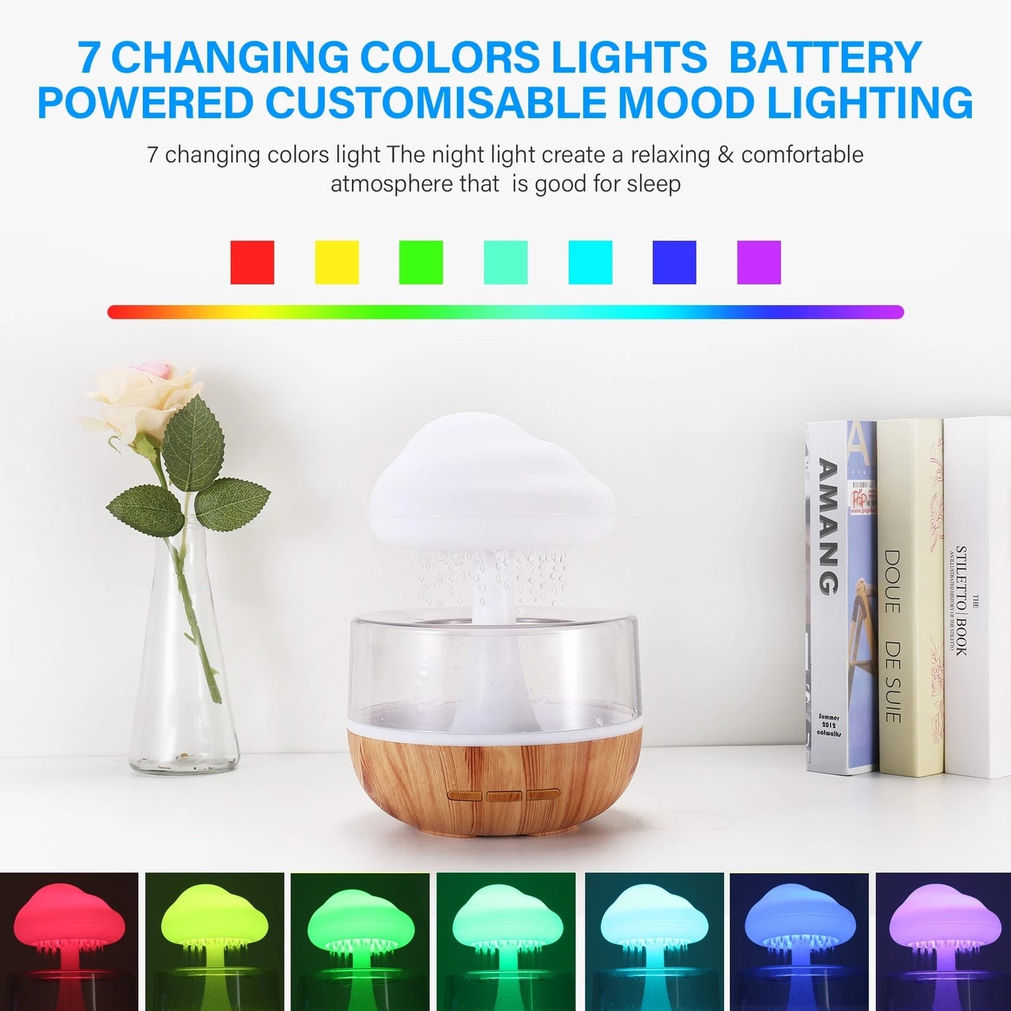 Desktop Rain Cloud Humidifier My Store